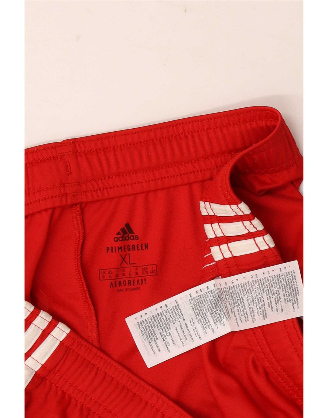 Мужские спортивные шорты Adidas Aeroready XL, красный полиэстер