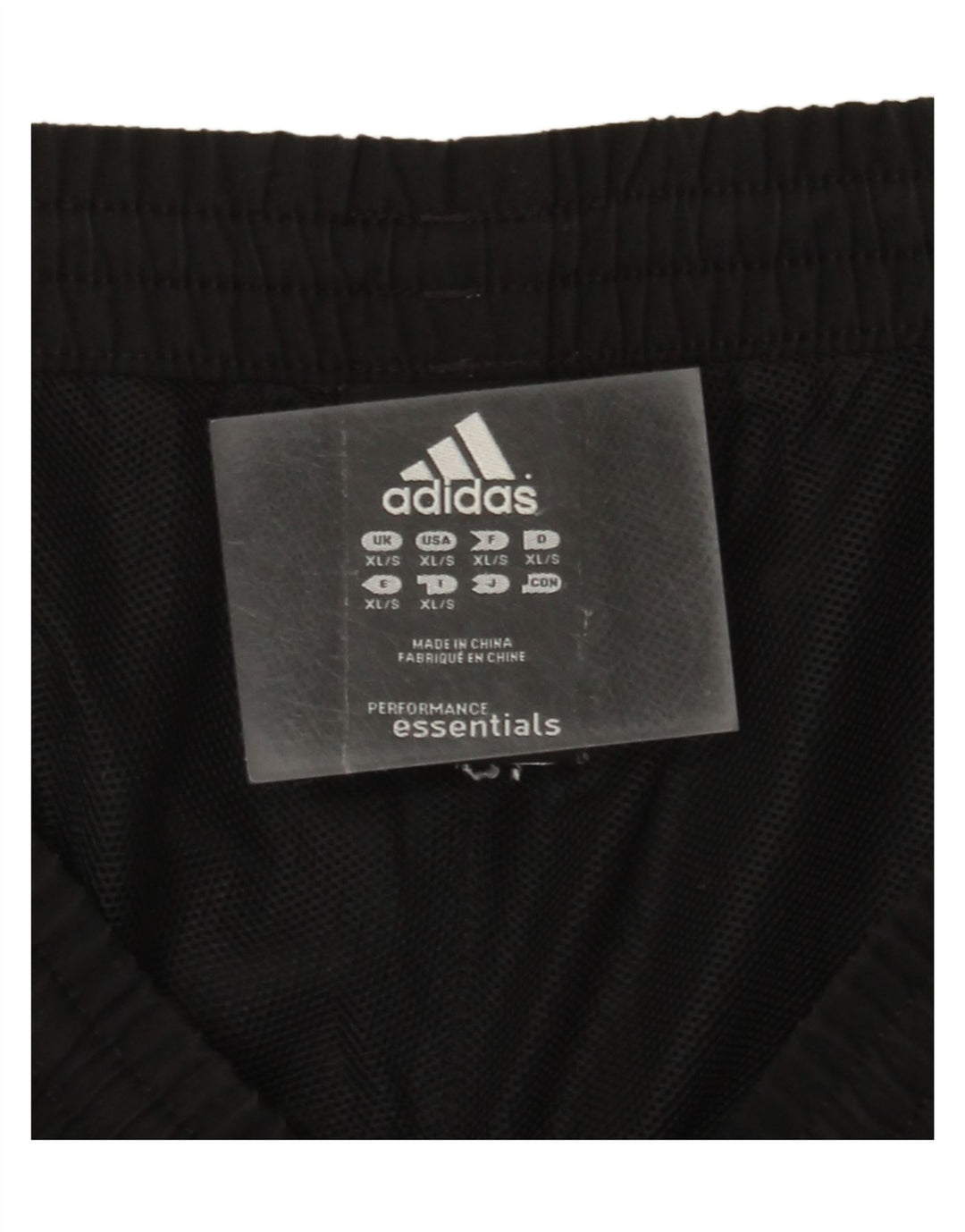 Мужские спортивные брюки Adidas Climalite XL, черный полиэстер
