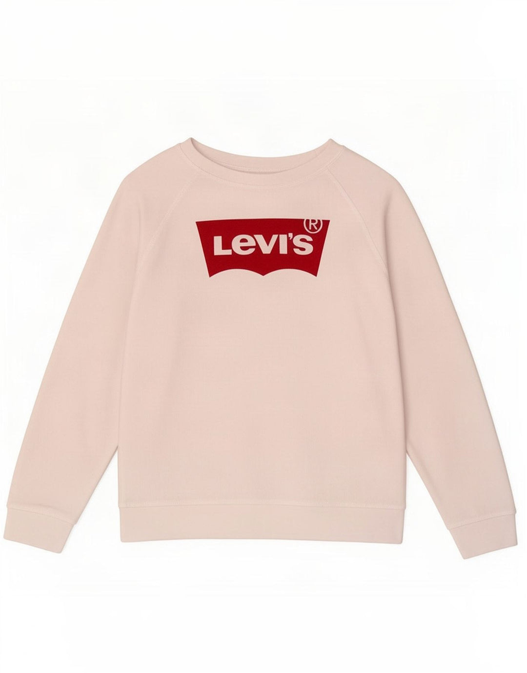 Женский свитер с рисунком Levi's, джемпер UK 14, средний белый хлопок, хлопок