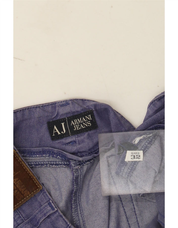 Женские джинсы Armani Bootcut W32 L33 Фиолетовые