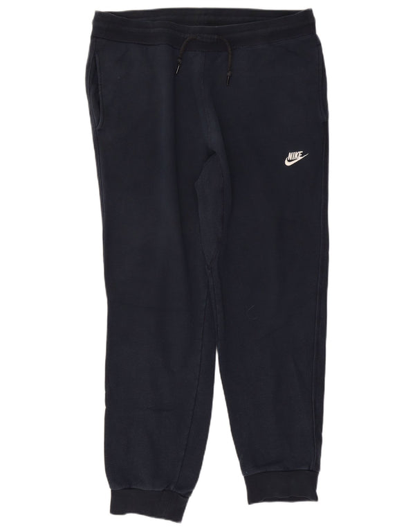 Nike Mens Tracksuit Trousers Joggers XL  Navy Blue Cotton