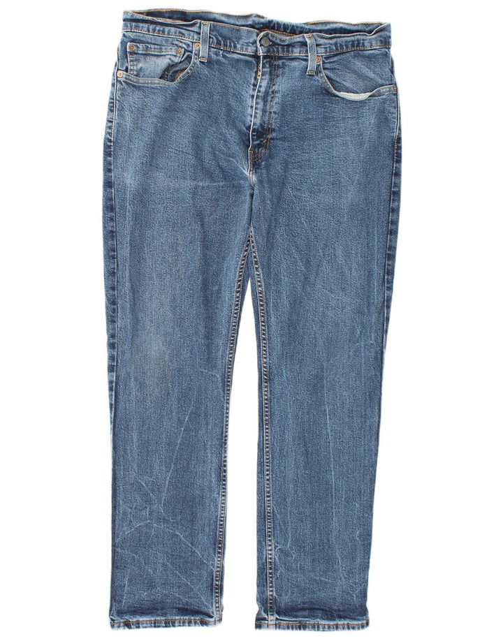 Мужские прямые джинсы Levi's 514 W36 L30 синие, хлопок