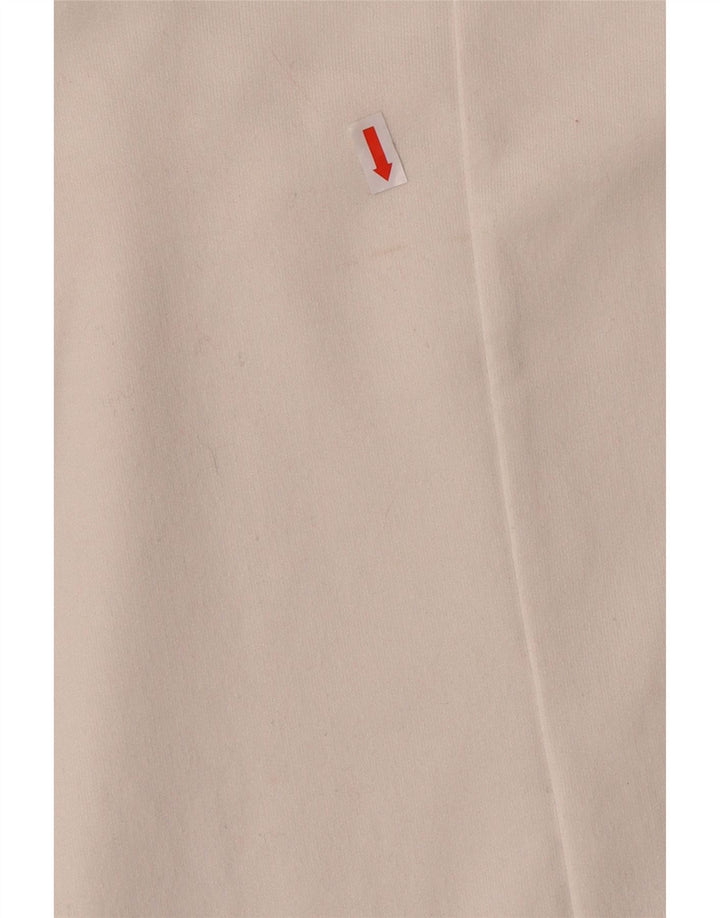 Женский джемпер оверсайз ZARA UK 14, средний белый с цветными блоками