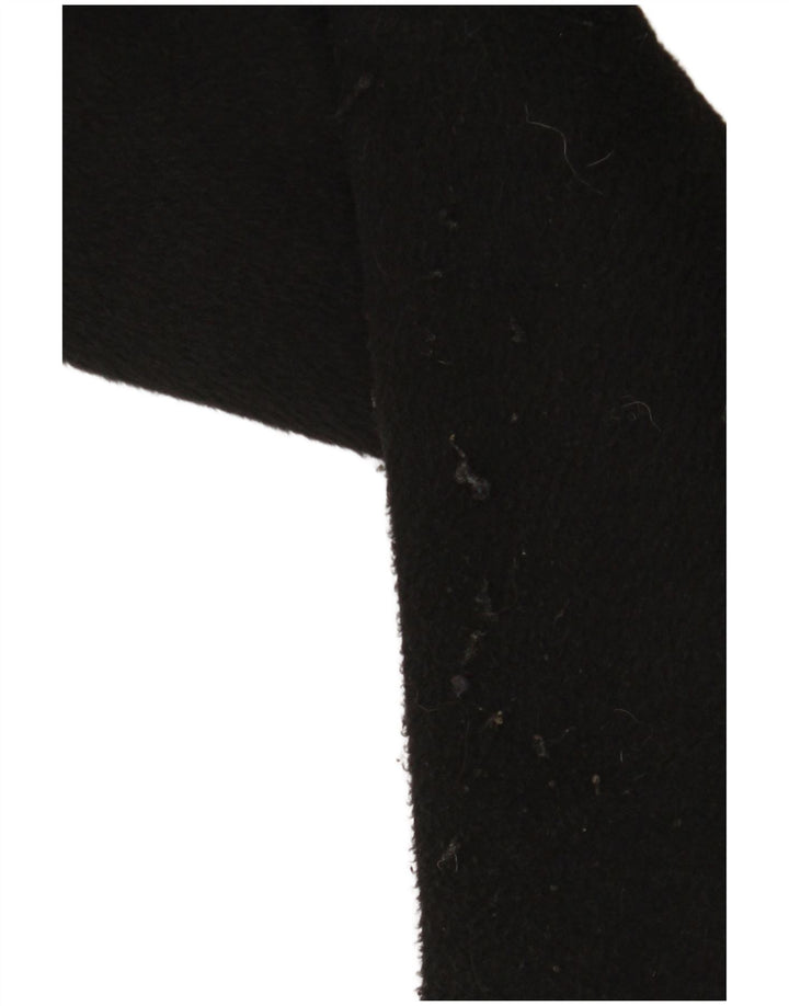 DESIGUAL Женское пальто с рисунком EU 44 XL, черный полиэстер с узором «гусиные лапки»