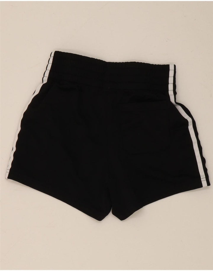 Женские спортивные шорты Adidas UK 4 XS, черный полиэстер