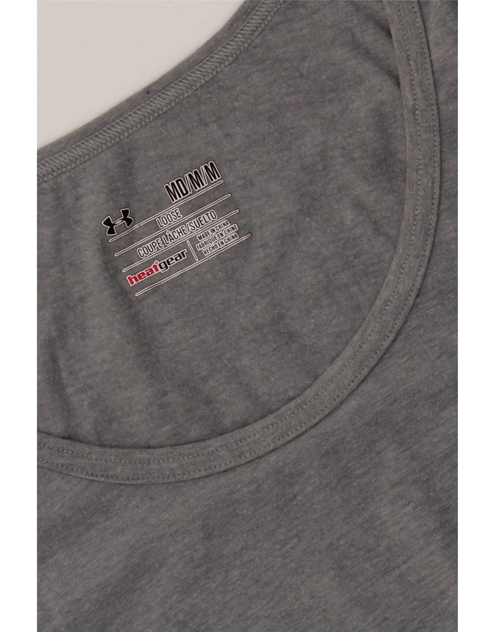 Женский жилет с графическим рисунком Under Armour Heat Gear UK 14, средний серый цвет
