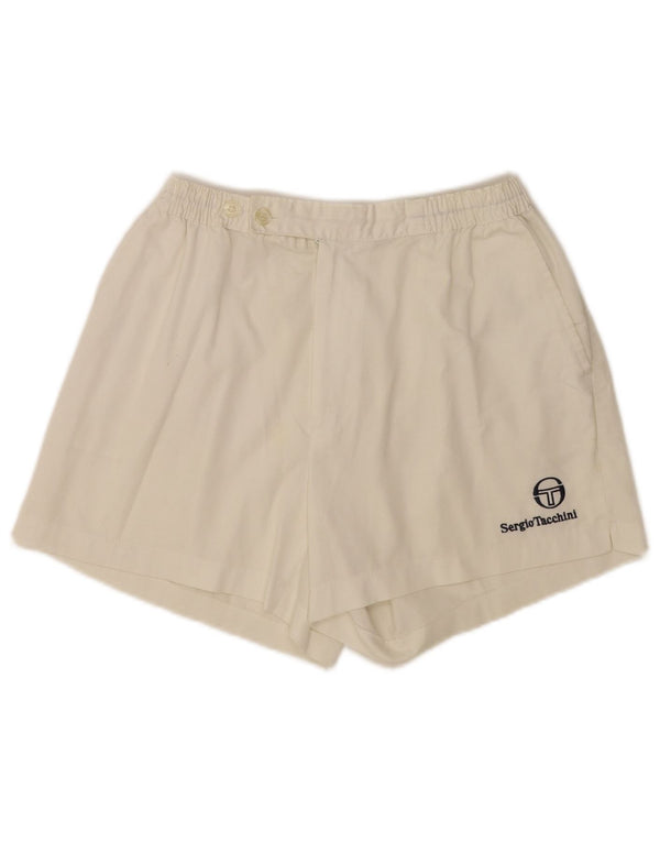Женские спортивные шорты Sergio Tacchini W28, маленькие белые спортивные