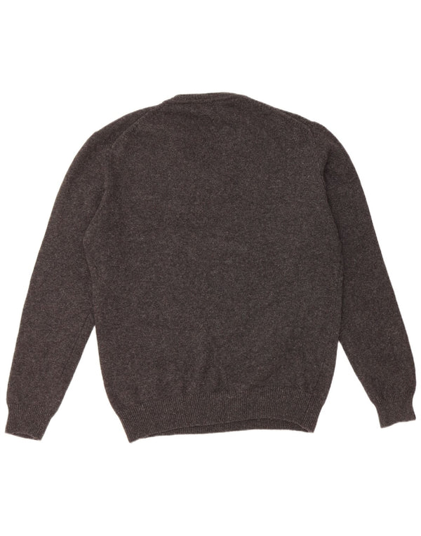 Мужской джемпер с v-образным вырезом Fila XL, черная шерсть