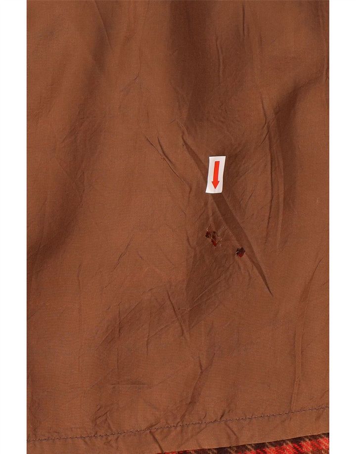 VALENTINO Женская юбка-трапеция Miss V W30, средний красный, шерсть с узором «гусиные лапки»