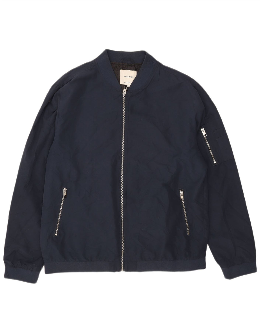 Мужская куртка-бомбер Jack & Jones UK 44 2XL Темно-синий
