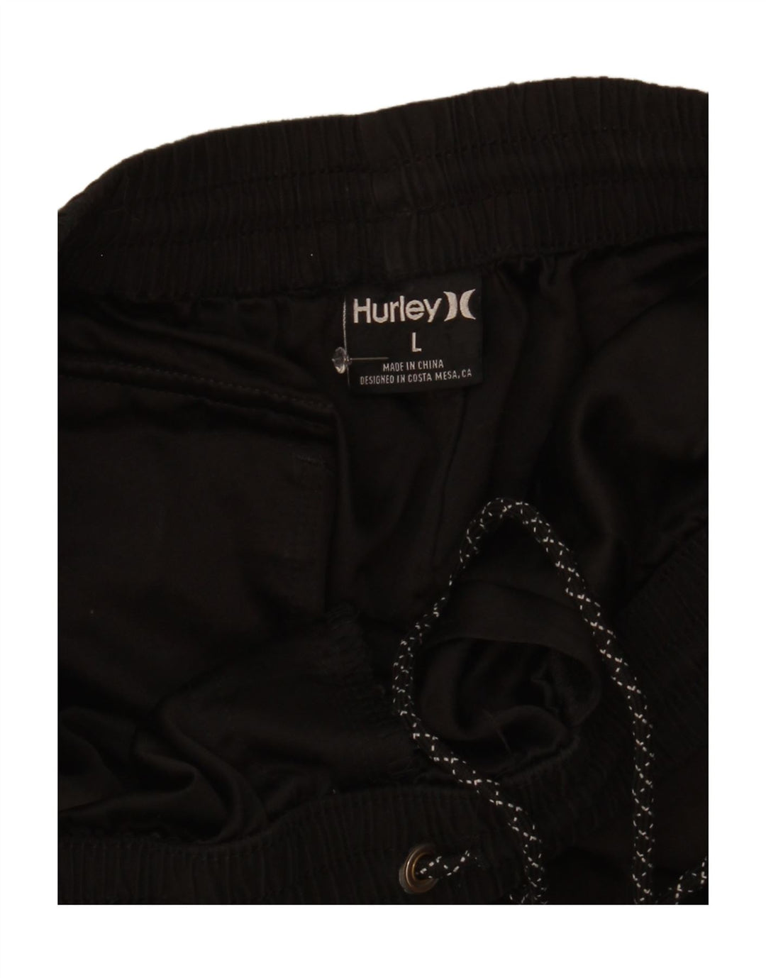 Мужские спортивные шорты Hurley, большие черные