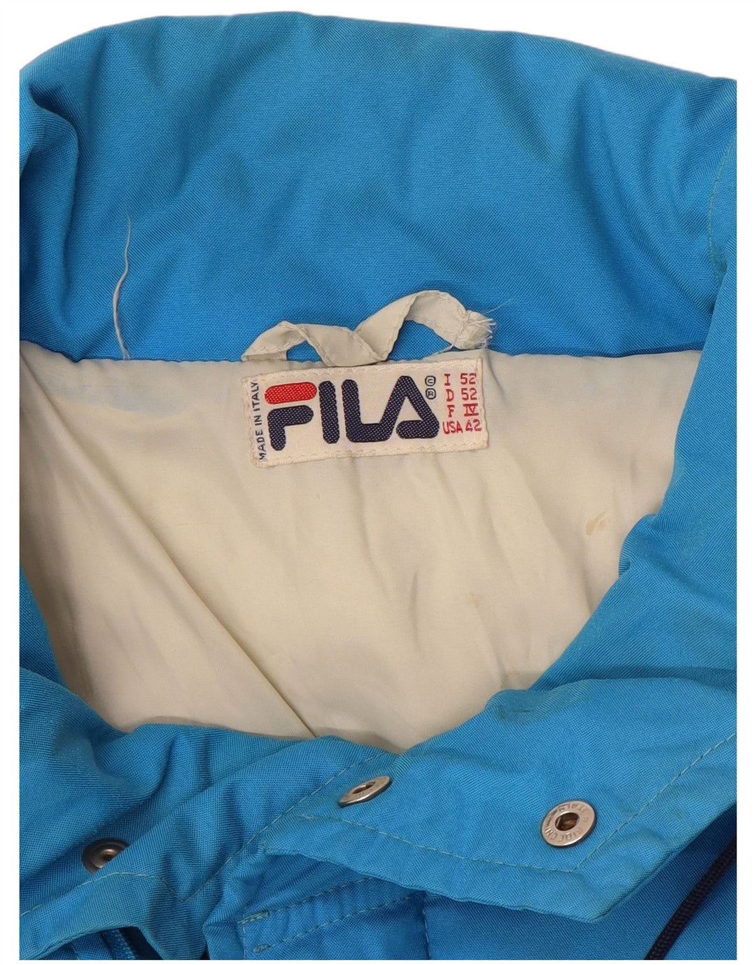 Мужской пуховик Fila IT 52 Большой Синий