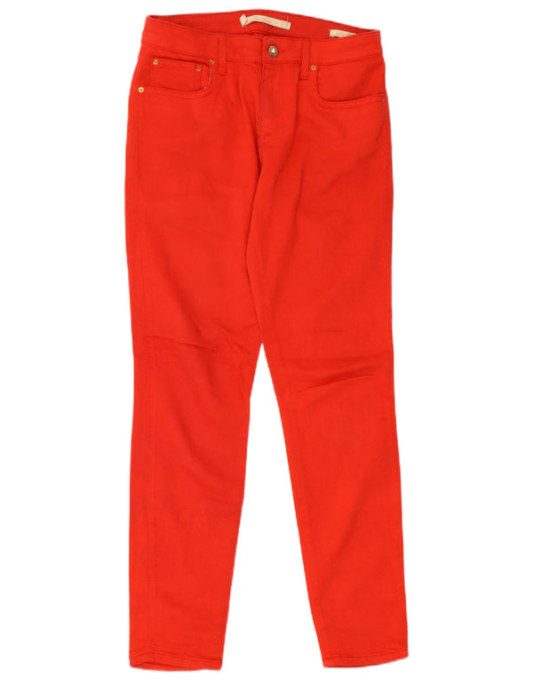 Женские узкие джинсы Zara EU 36 XS W28 L28, красный хлопок