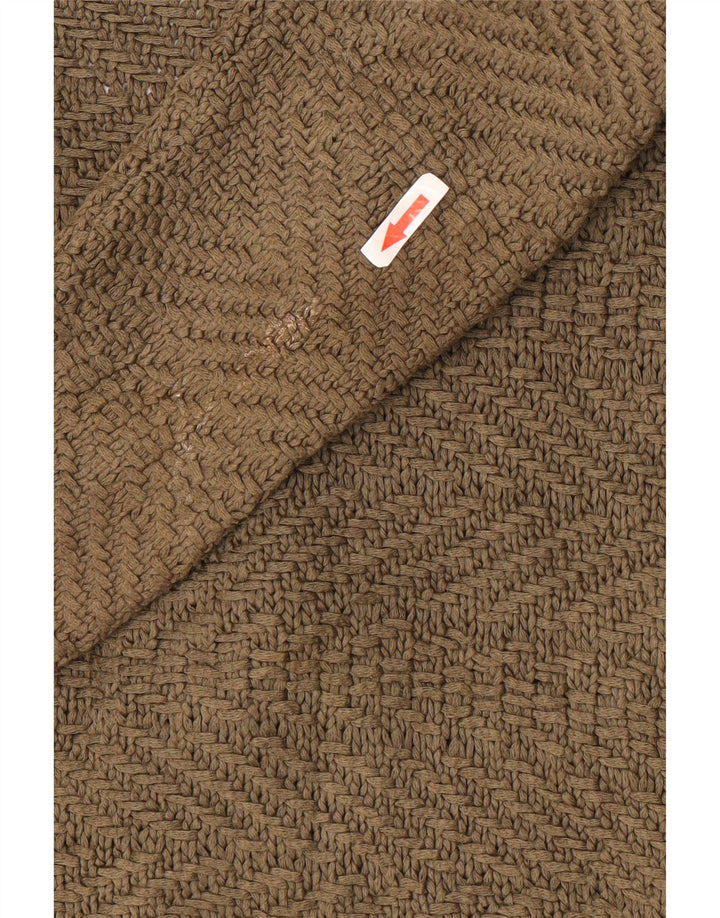 Женский открытый кардиган Massimo Dutti UK 12, средний хаки