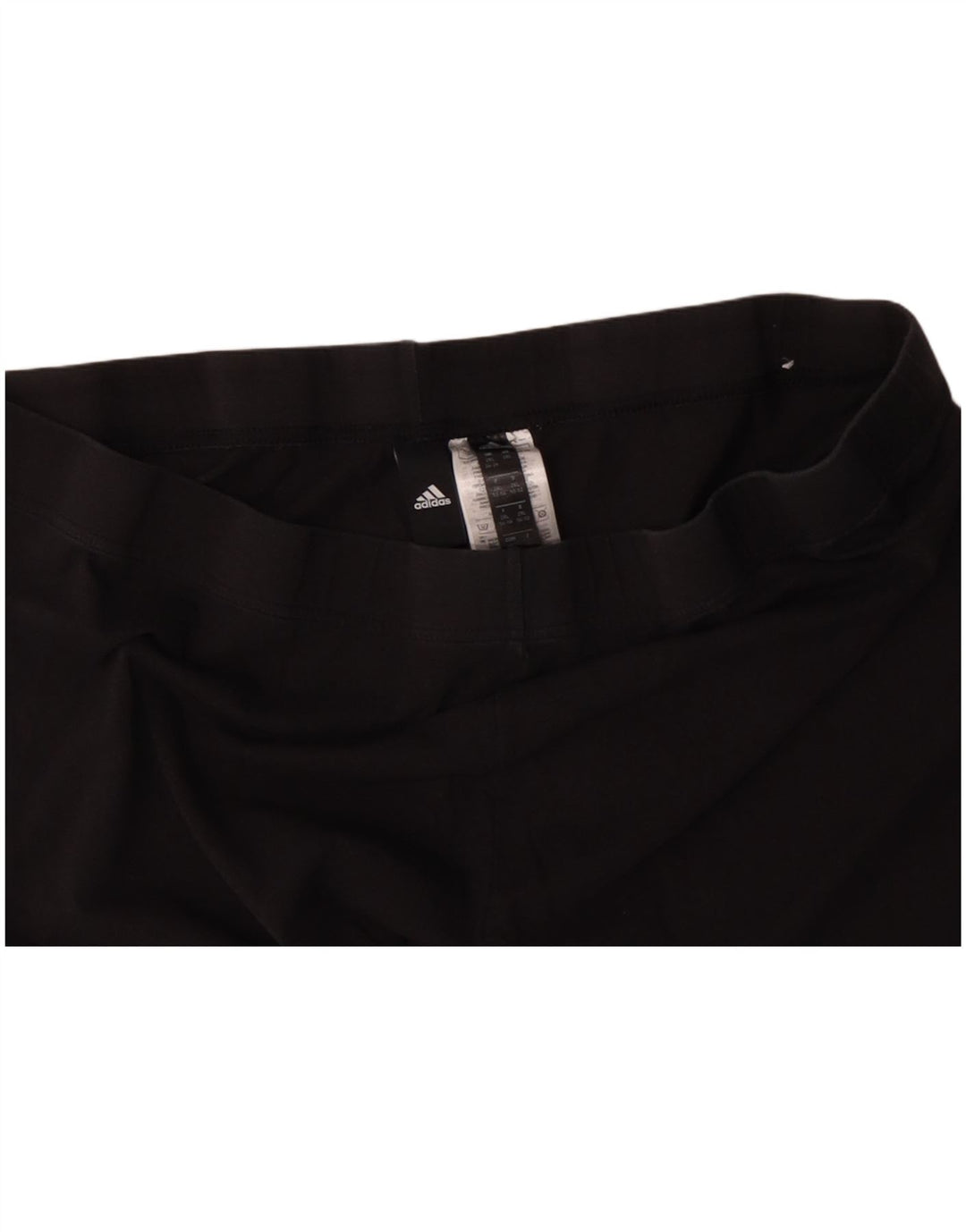 Женские леггинсы с рисунком ADIDAS UK 24/26 2XL, черные, хлопок