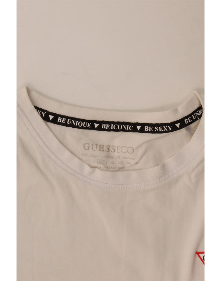 Женская футболка Guess Top UK 12 Medium White