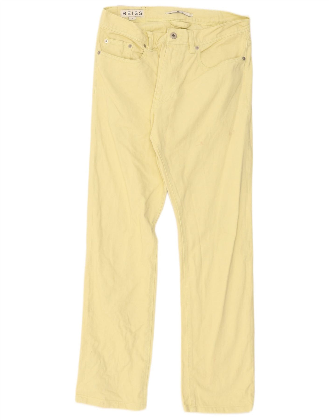 Женские прямые джинсы Reiss Drake W32 L29, желтые
