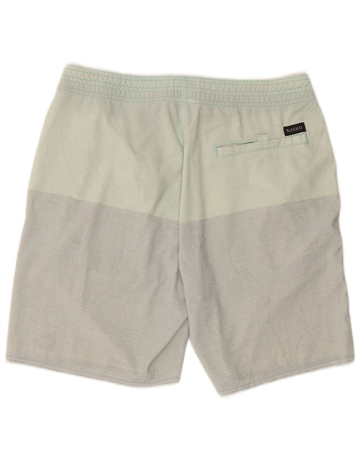 Мужские шорты для плавания Rip Curl, средние зеленые цветные блоки