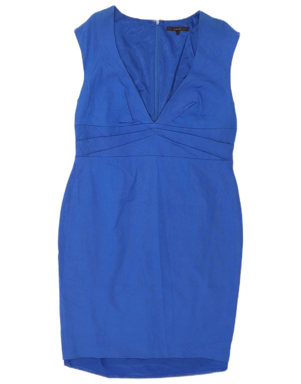 Coast Womens Sleeveless Sheath Dress UK 18 XL Blue Viscose
