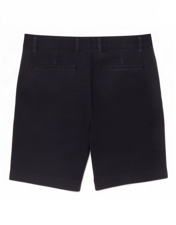 Мужские шорты-чиносы Lacoste Slim Fit, размер 40, средние W32, темно-синие, хлопок