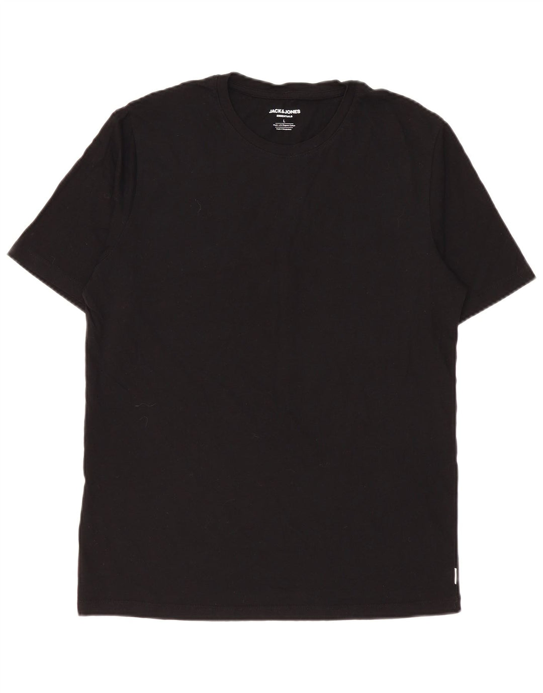 Мужская футболка Jack & Jones, большой черный хлопок