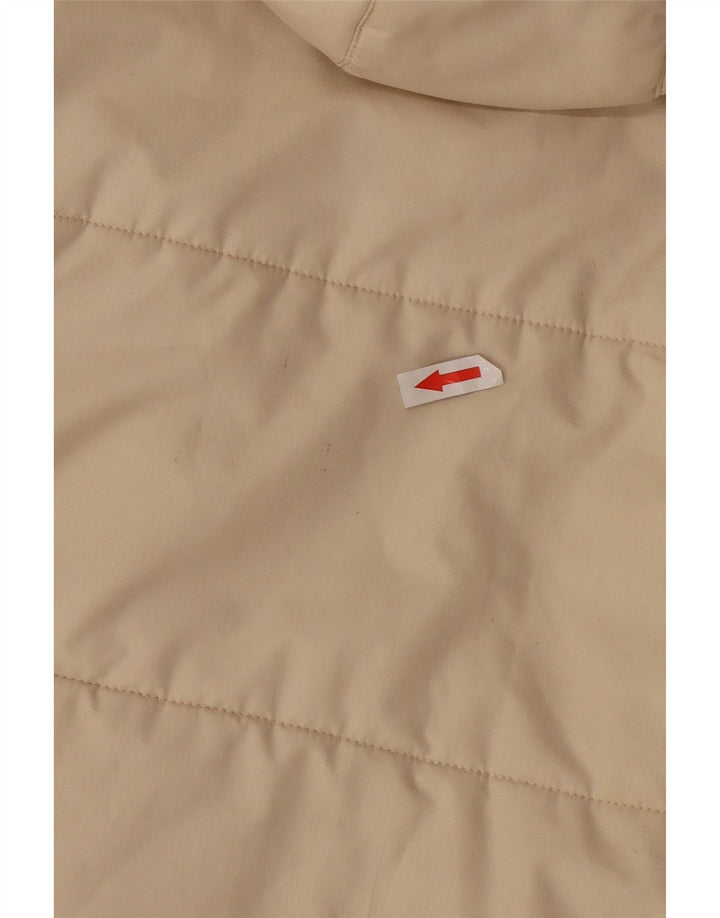 Jack Wolfskin Женское стеганое пальто с капюшоном UK 12/14 Medium Off White