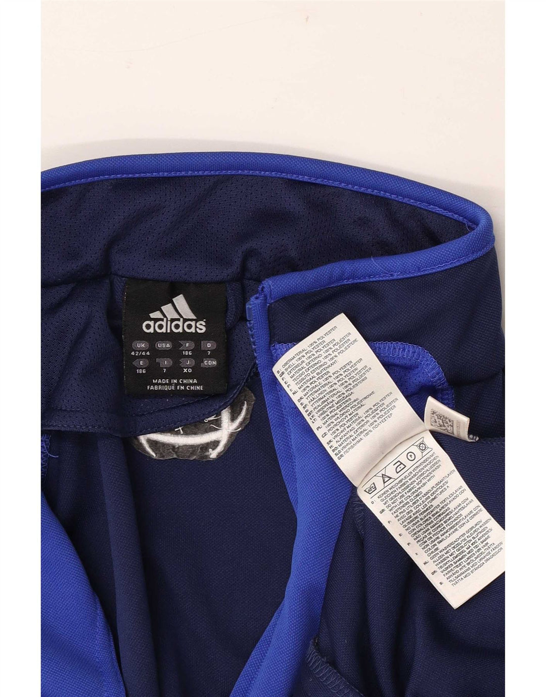 Adidas Mens Climacool Tracksuit Top Jacket UK 42/44 Большой Темно-Синий