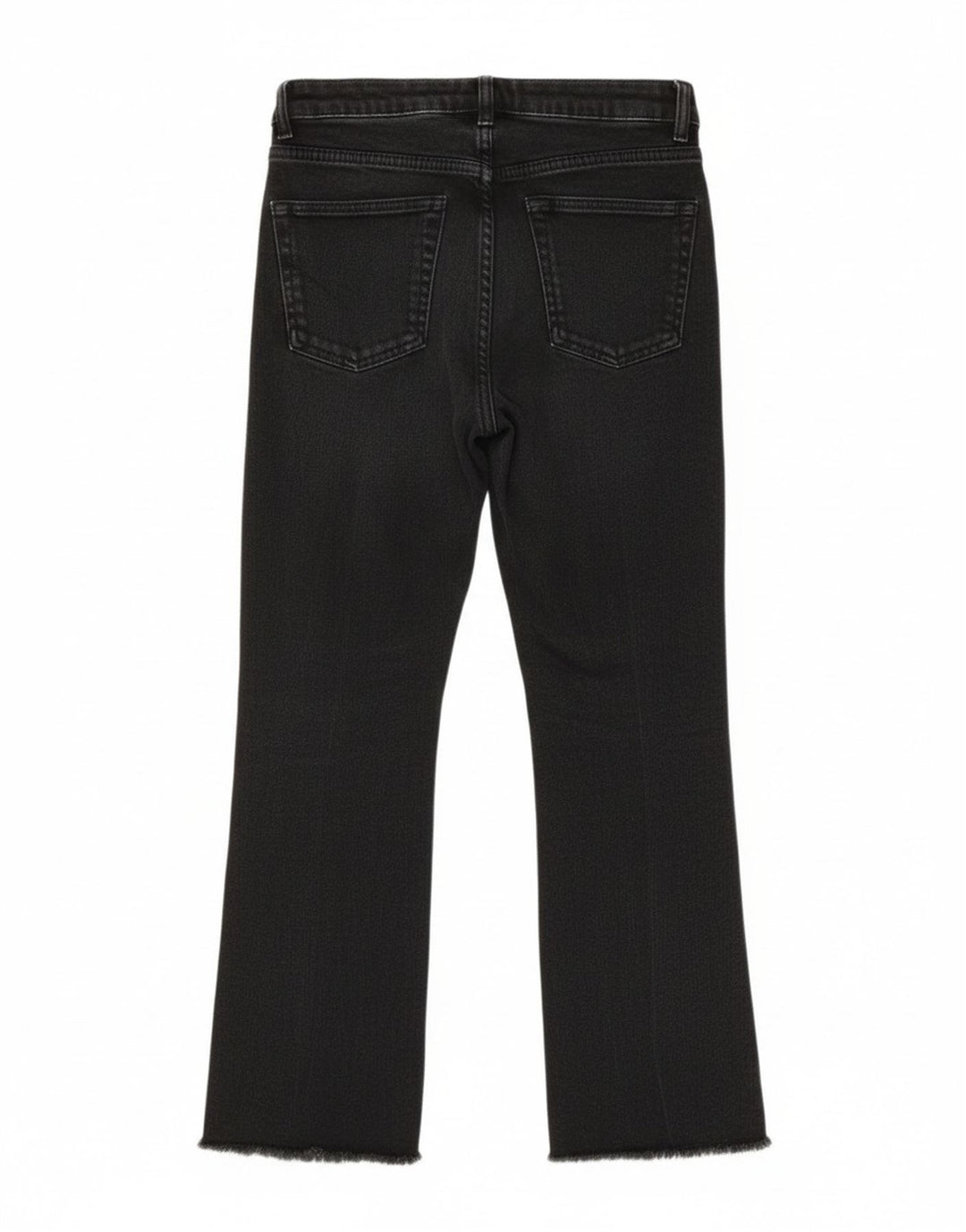 Женские укороченные джинсы Zara EU 38 Small W28 L24, черные