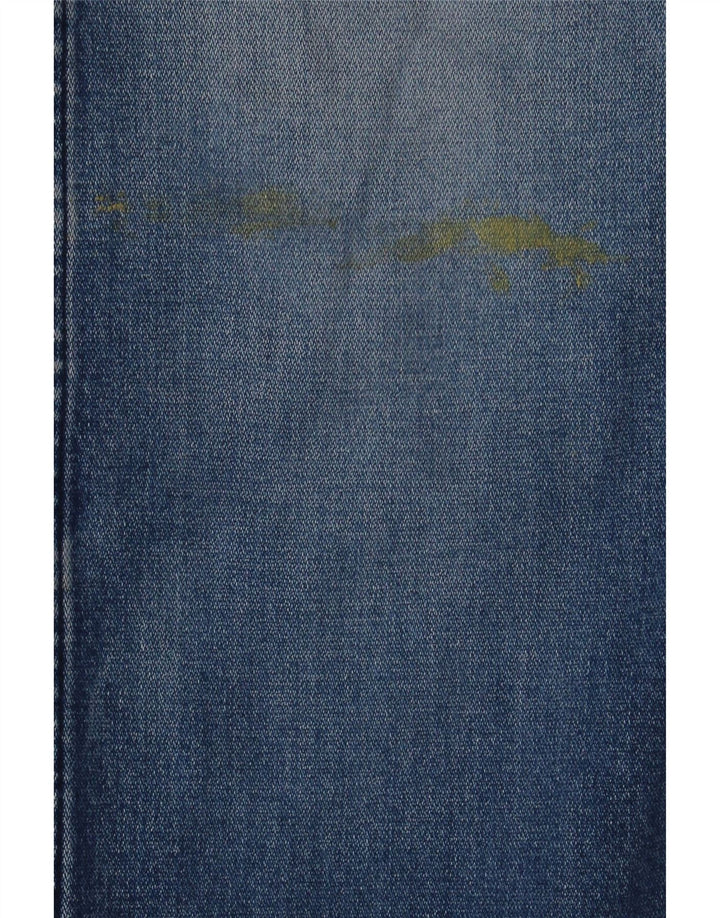 Мужские прямые джинсы Wrangler W33 L32, синий хлопок