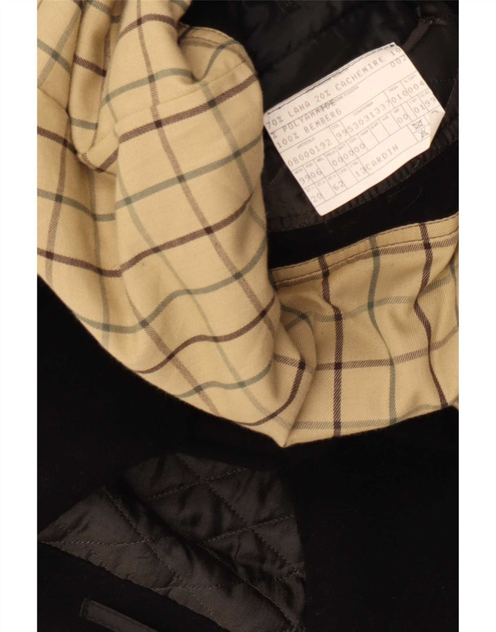 Мужское пальто Pierre Cardin IT 50, большое, черное, шерстяное