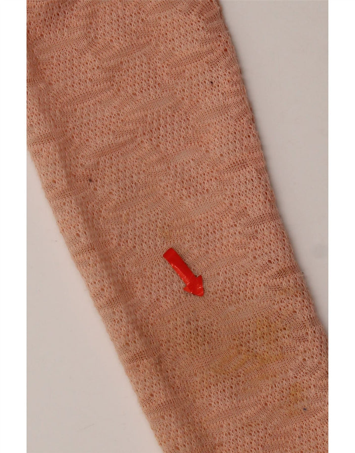 Женский свободный открытый кардиган Oasis UK 6 XS, розовый полиэстер