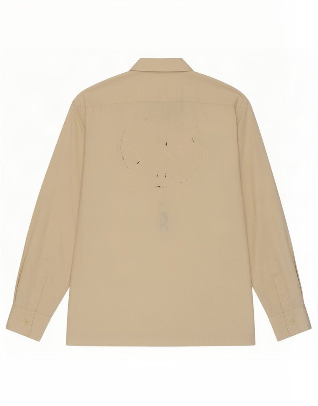 Paul Smith Мужская рубашка с рисунком из хлопка среднего белого цвета с цветочным принтом