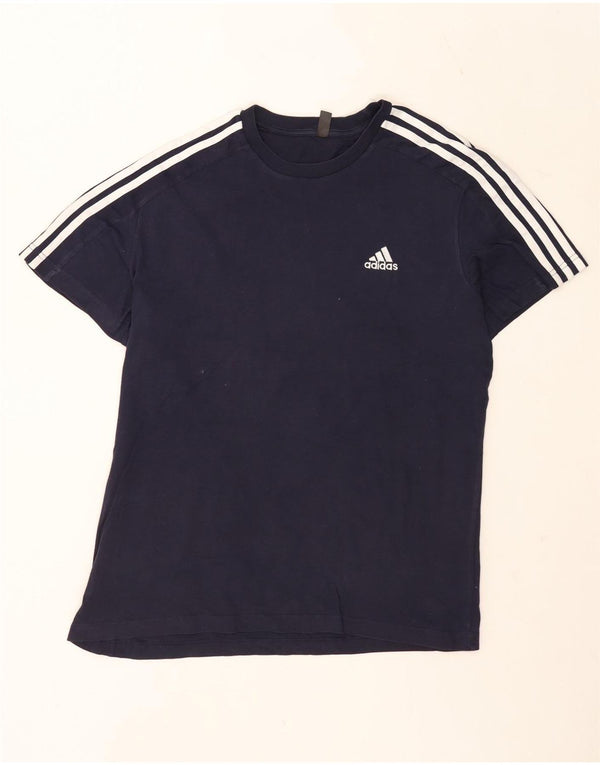 Adidas Мужская футболка Top XL Темно-синий хлопок