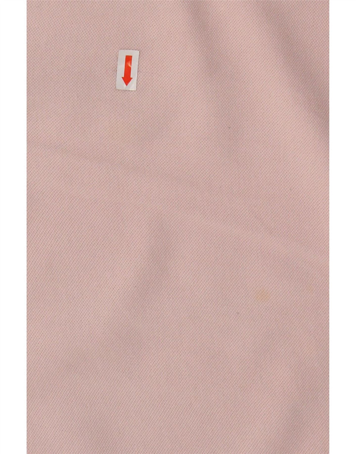 Мужская рубашка поло MARLBORO CLASSICS, хлопок среднего розового цвета