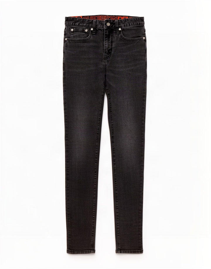 Женские джинсы скинни Superdry W28 L34 Серые