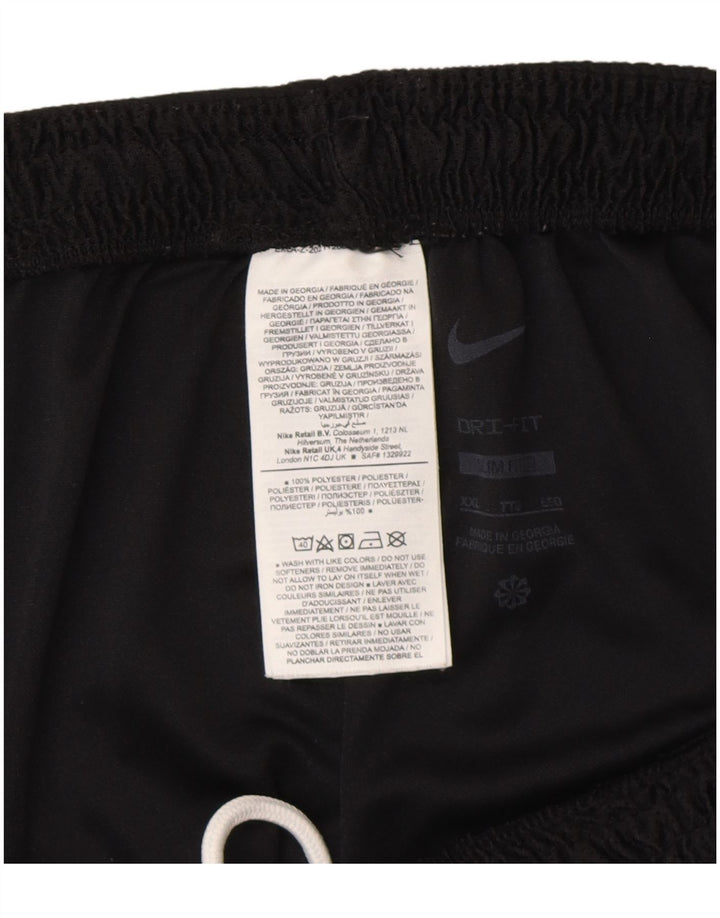Мужские спортивные шорты Nike Dri Fit Slim Fit 2XL, черный полиэстер