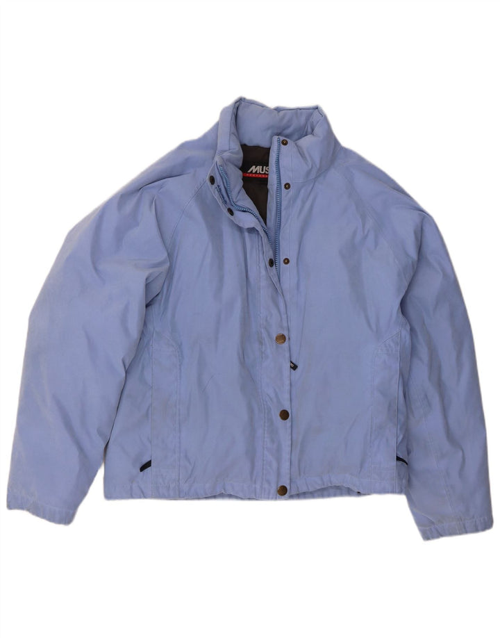 Женская стеганая куртка Musto UK 14, большой синий полиэстер