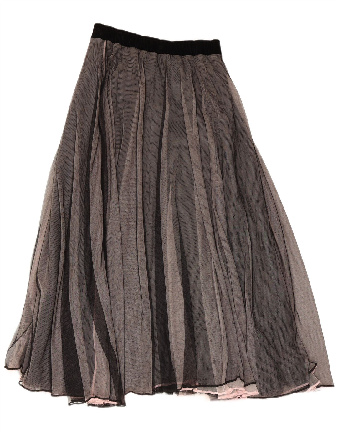 GABI LAUTON Женская расклешенная юбка EU 40 Medium W28 Черный полиэстер