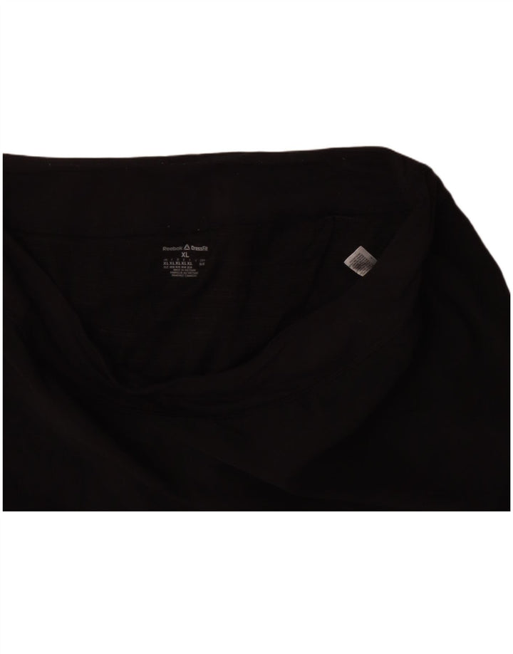 Женские спортивные шорты REEBOK UK 20/22 XL, черный полиэстер