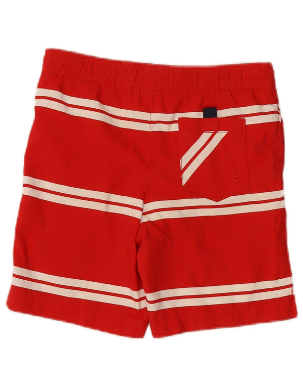 Tommy Hilfiger Плавательные шорты с рисунком для мальчиков 5–6 лет в красную полоску