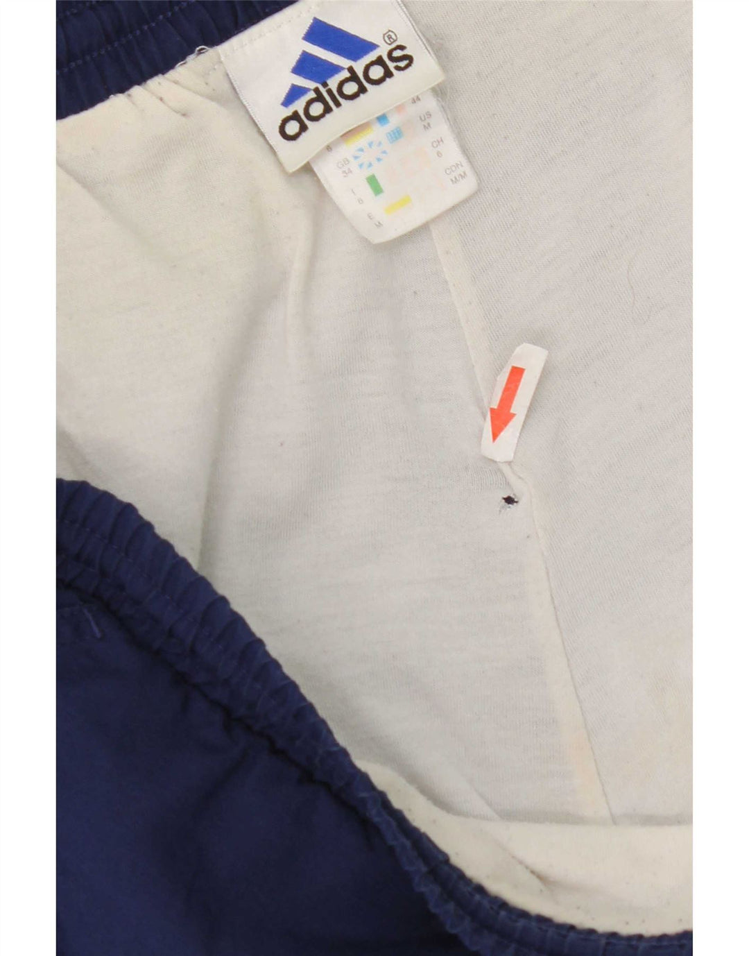Мужские спортивные брюки Adidas XL темно-синие из полиэстера
