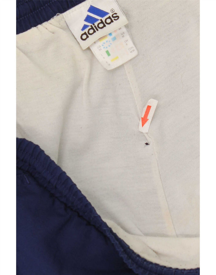 Мужские спортивные брюки Adidas XL темно-синие из полиэстера