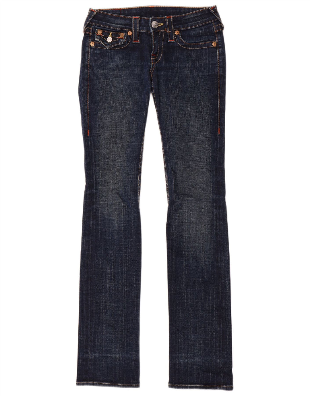 Женские узкие джинсы True Religion Bootcut W24 L33, синий хлопок
