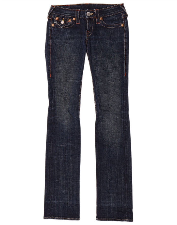Женские узкие джинсы True Religion Bootcut W24 L33, синий хлопок