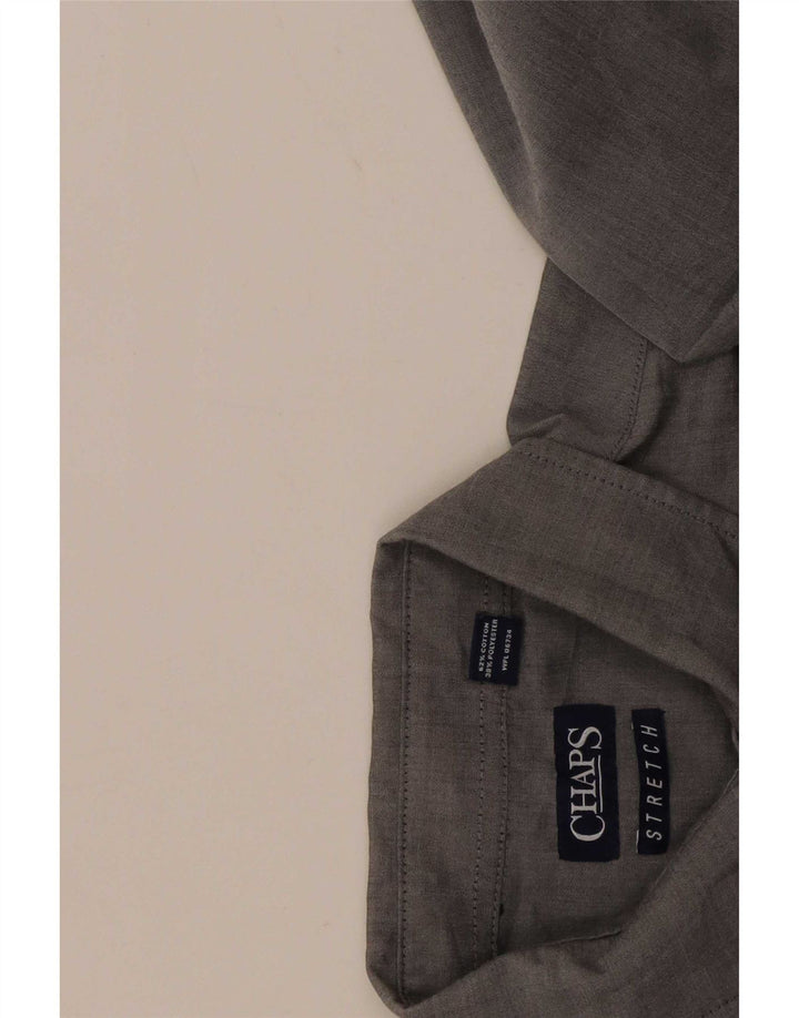 Рубашка Chaps Boys 15-16 лет, XL, серая, хлопковая