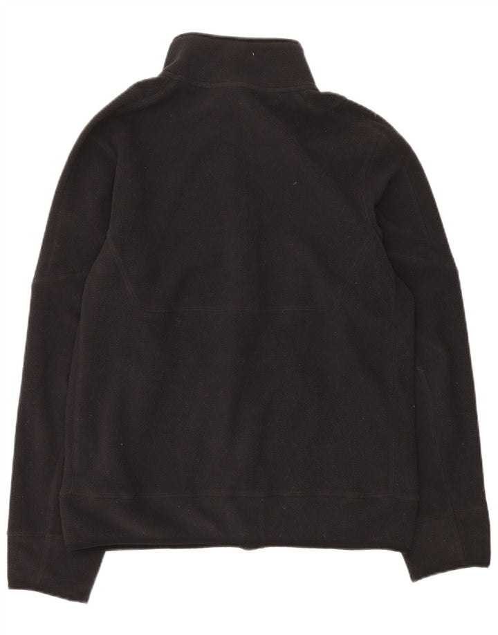 Мужская флисовая куртка NIKE UK 36, маленькая черная, полиэстер