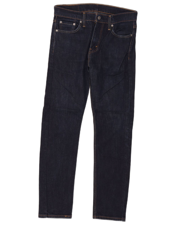 Мужские джинсы скинни Levi's 510 W30 L30 темно-синие, хлопок