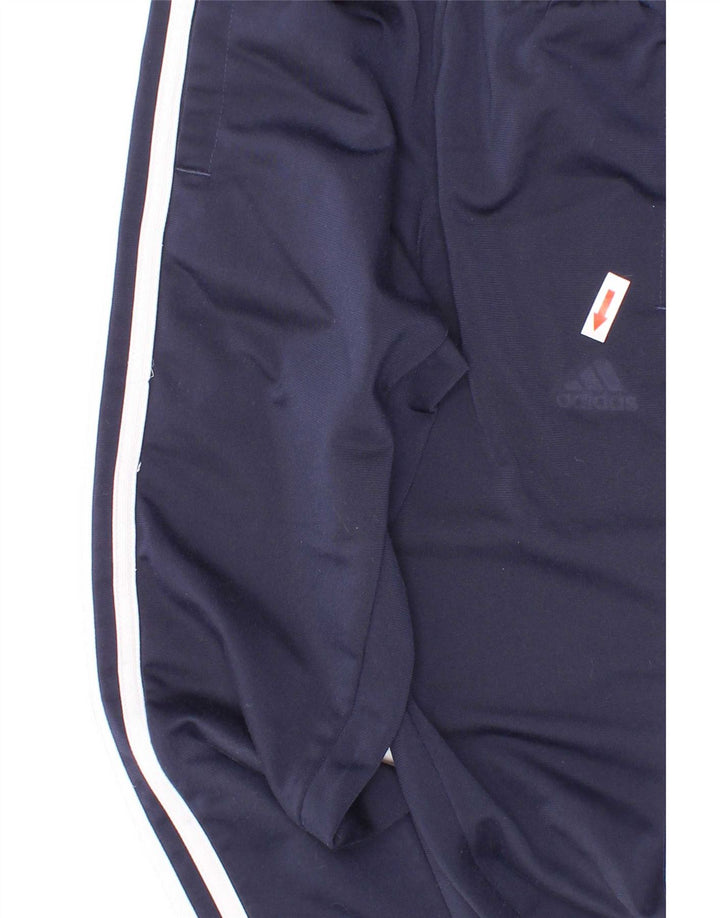 Спортивные брюки Adidas Aeroready для мальчиков 7-8 лет, темно-синий, полиэстер