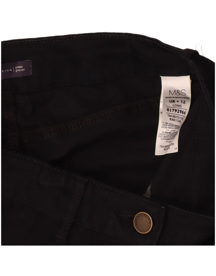 Женские узкие брюки карго Marks & Spencer UK 12 Medium W30 L29 Темно-синие
