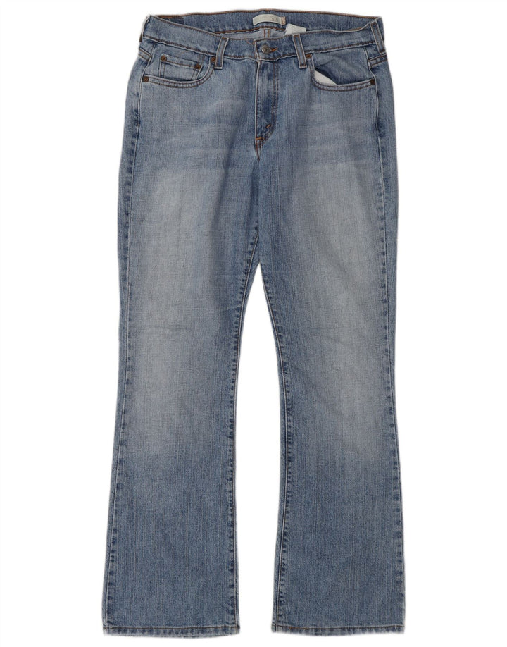 Женские джинсы Levi's 515 Bootcut США 8, средние W32 L31, синие, хлопок